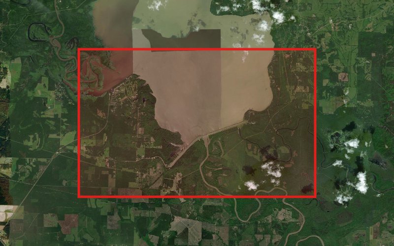 Satellite map for: Texarkana Opens the Door to Millwood Lake Water for Texas. Nothing Is Approved Yet.