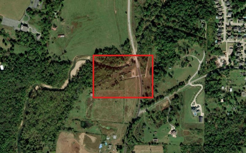 Satellite map for: Walmart Paid $10.05 Million for Two Pastures in 2026. The Record Is Silent on the Plan.